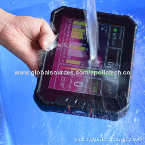 Rugged Waterproof Tablet PCs with IP68 Level, 12,000mAh Rechargeable Battery and NFC Optional